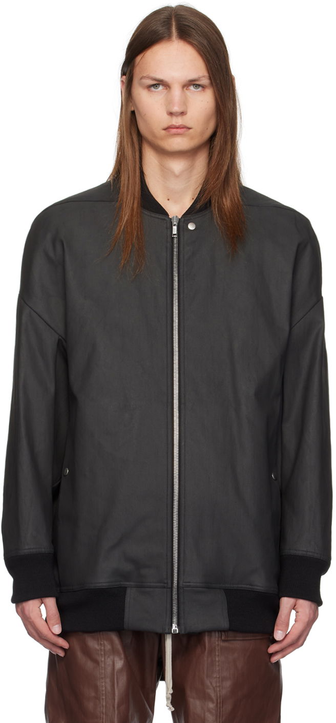 Jakna Rick Owens Black Porterville Jumbo Peter Flight Jacket Crna | RU02D6795 SMT