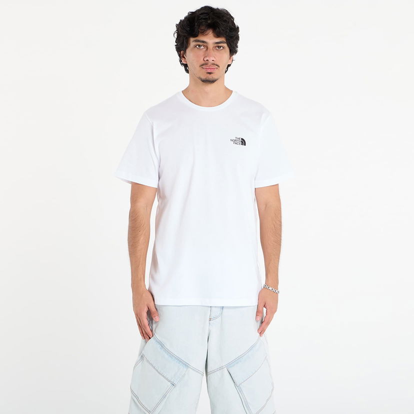 Majica kratkih rukava The North Face Men's Mountain Sketch Short Sleeve T-Shirt Bijela | NF0A8EE8FN41