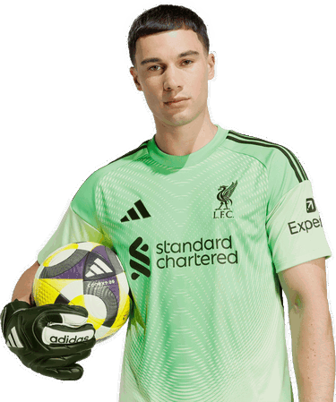Dres adidas Performance Liverpool FC 25/26 Goalkeeper Jersey Zelena | JZ4088, 3