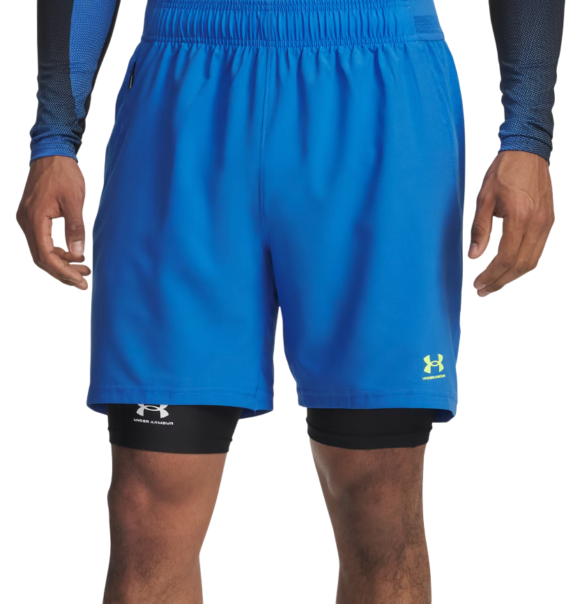 Kratke hlače Under Armour Challenger Pro 2-in-1 Running Shorts with Liner Plava | 6009621-402, 0