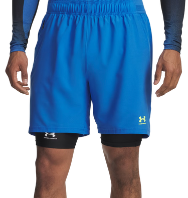Kratke hlače Under Armour Challenger Pro 2-in-1 Running Shorts with Liner Plava | 6009621-402, 0