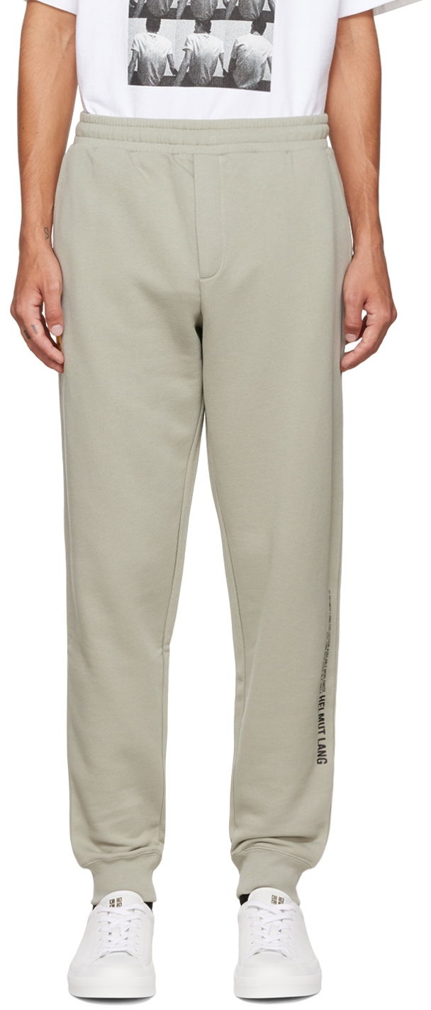 Trenirka Helmut Lang Designer Photo Lounge Pants Zelena | M06HM210