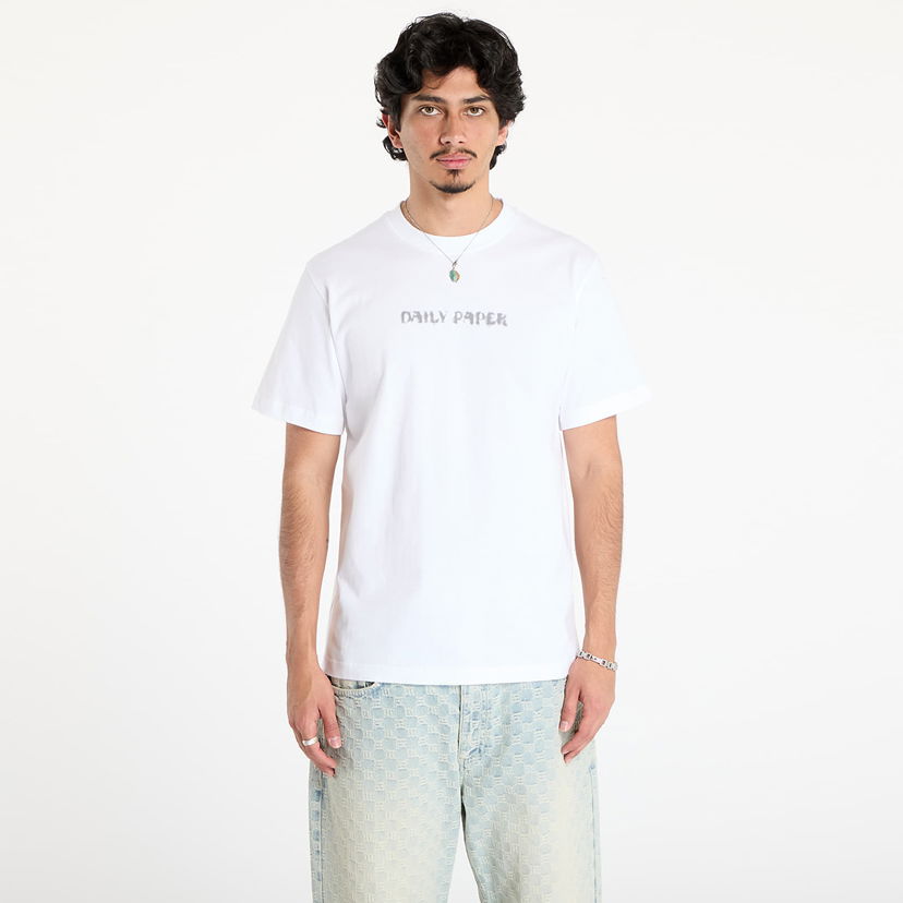 Majica kratkih rukava DAILY PAPER Daily Paper Shield Focus T-Shirt Bijela | 2513073