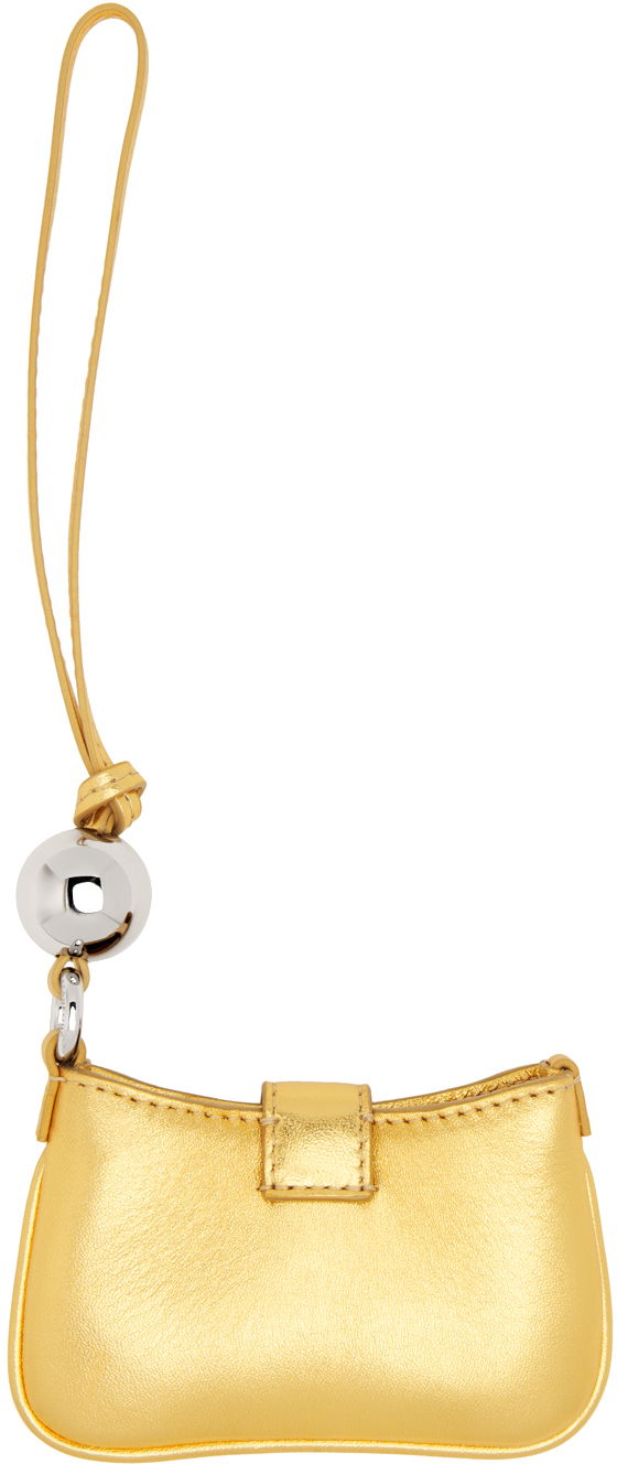 Ruksaci i torbe Jacquemus Gold Guirlande 'Le Porte Bisou' Coin Pouch "Gold" Metalik | 23H233SL116-3159, 1