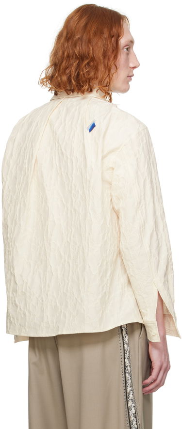 Košulja ADER ERROR Textured Button-Up Shirt Bež | BN01SSSH0102IV, 2