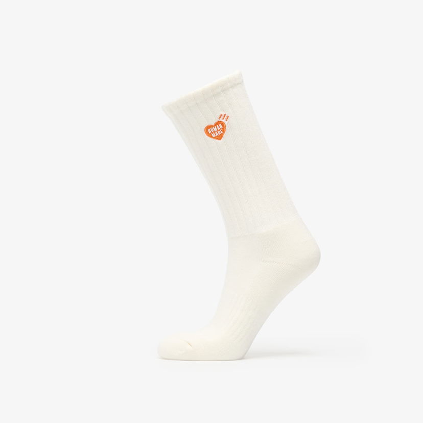 Čarape Human Made HUMAN MADE Pile Socks 1-pack Bijela | HM30GD064WH