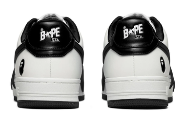 Tenisice i cipele BAPE Bape Sta OS #2 White/Black Bijela | 1K20-191-314-BLK, 2