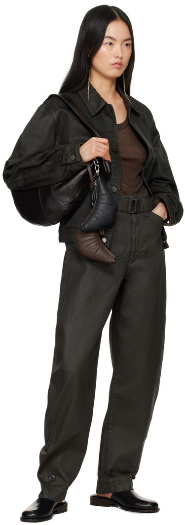 Tenisice i cipele LEMAIRE Square Toe Mules Crna | FO0061 LL0042, 4