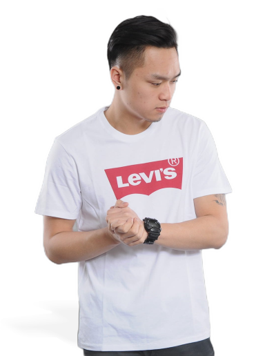 Majica kratkih rukava Levi's Graphic Setin Neck HM Bijela | 17783-0140