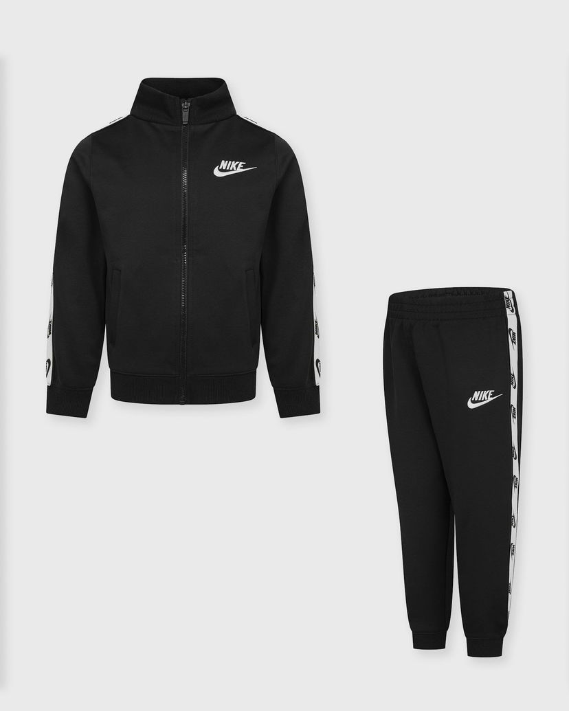 Trenerka Nike Full Zip Tracksuit Set with Logo Tape Crna | 86M452-023