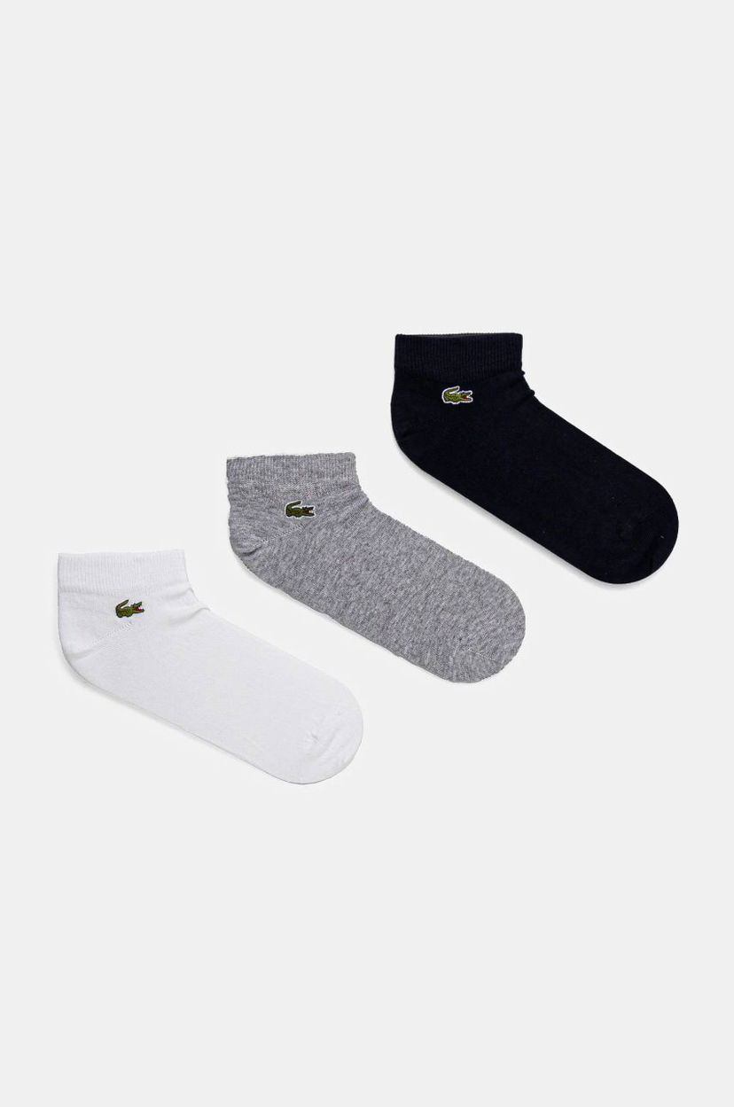 Čarape Lacoste Ankle Socks 3-pack Višebojno | RA2917