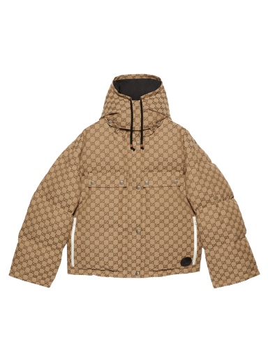 Pernata jakna Gucci GG Puffer Jacket Bež | 717558 Z9AAR 2184