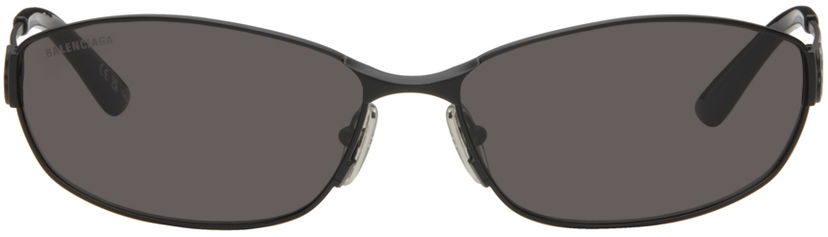 Sunčane naočale Balenciaga Rectangular Sunglasses Siva | BB0336S