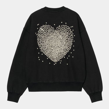 Dukserice Carhartt WIP Hearts Of Hartts Sweatshirt Crna | I035511_9, 1