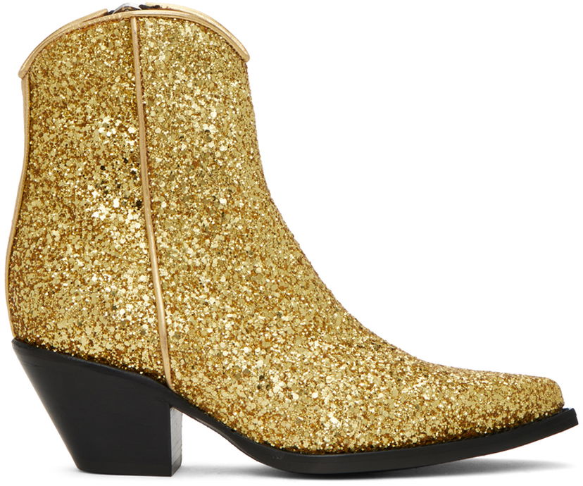 Jakna R13 R13 Skinny Ankle Cowboy Boots Žuta | R13S046-S109A