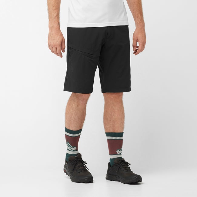 Kratke hlače Salomon Hiking Shorts Crna | LC2019800