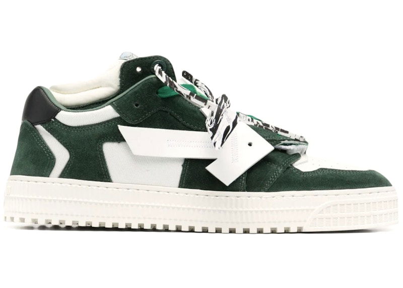 Tenisice i cipele Off-White Floating Arrow Low White Green Zelena | OMIA151S21LEA0010155
