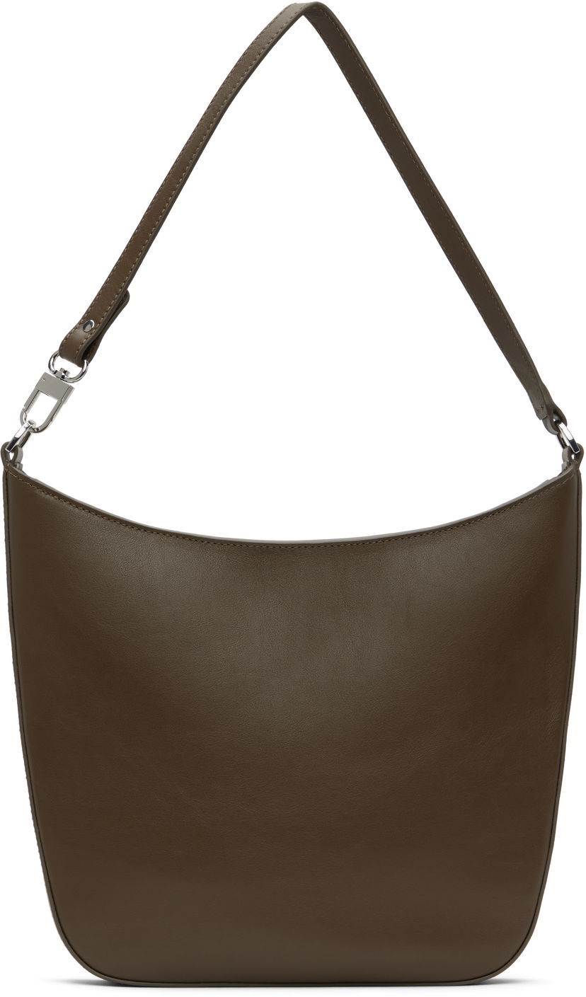 Torba za rame BY FAR BY FAR Suli Shoulder Bag Smeđa | MWBSB053CL013BR047PL