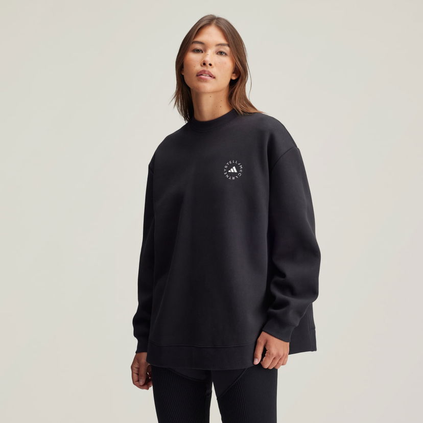 Dukserice adidas Performance Loose Fit Crewneck Sweatshirt Crna | IW6321