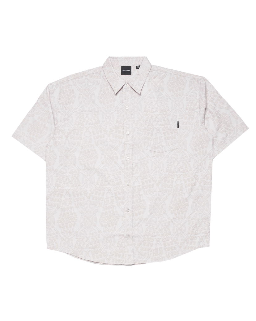 Košulja DAILY PAPER Zuri Macrame Jacquard Relaxed Shirt Bijela | 2411046
