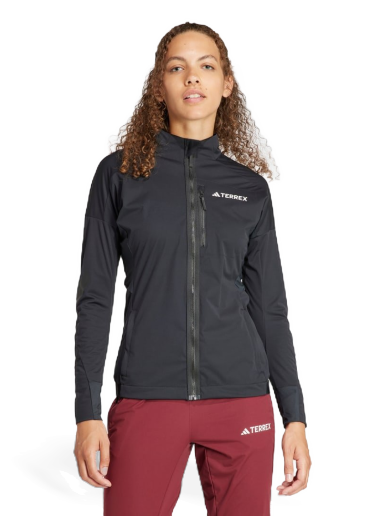 Jakna adidas Performance Terrex Xperior Cross Country Ski Soft Shell Crna | HZ4411