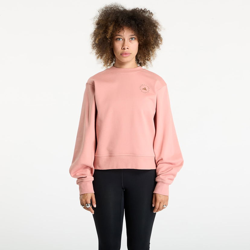 Džemper adidas Originals adidas by Stella McCartney Regular Sweatshirt Ružičasta | JX6784