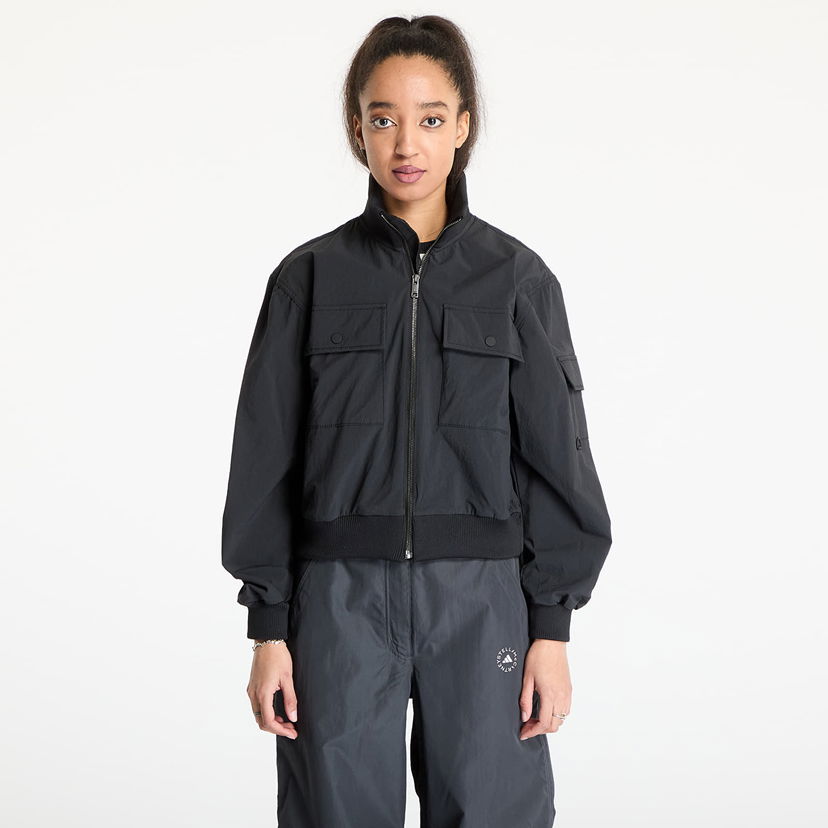 Bomber jakna adidas Originals Premium Essentials Woven Jacket Crna | JD4792