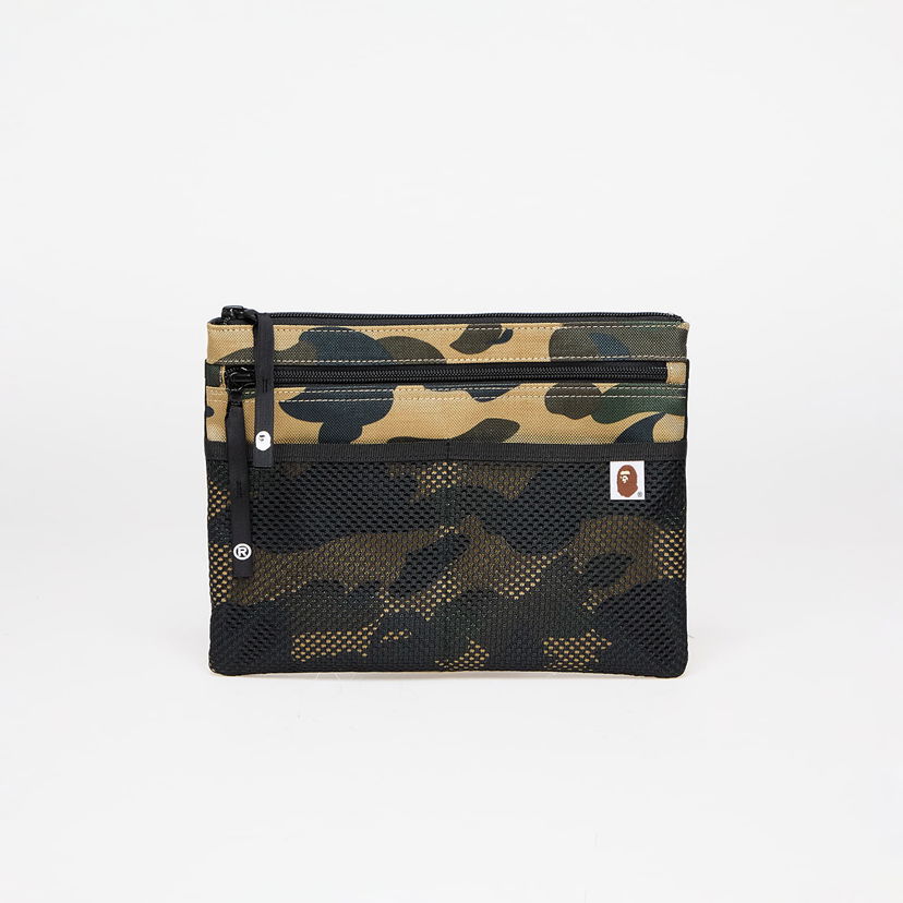 Torba za rame BAPE A BATHING APE 1St Camo Cordura Sacoche Yellow 1L Žuta | 001SGK301001M YEL