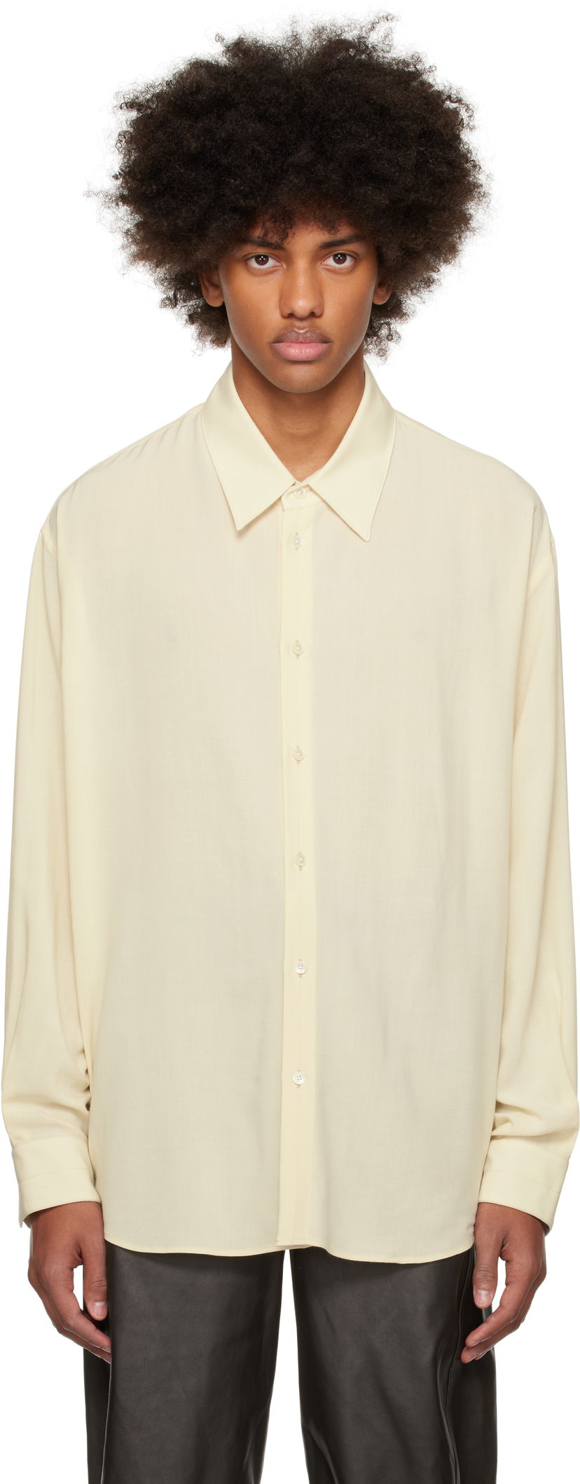 Košulja LEMAIRE Men's Relaxed Fit Shirt Žuta | SH1116 LF1286