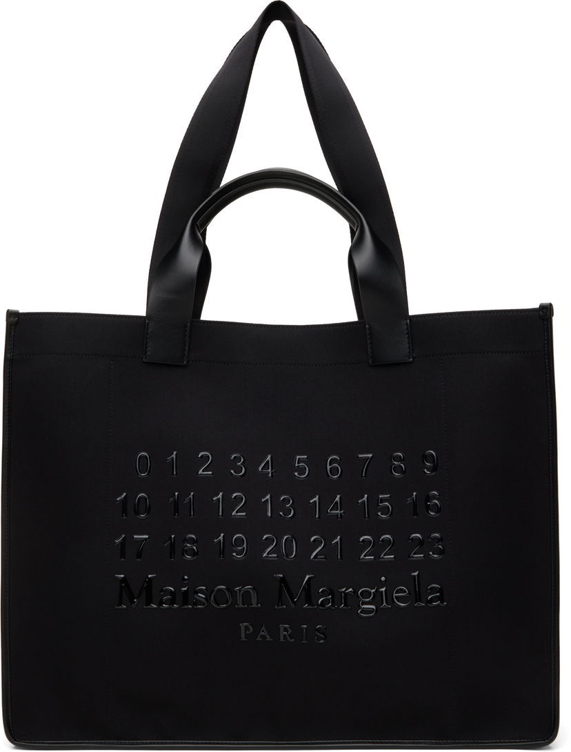 Tote bag Maison Margiela Maison Margiela Large Cabas Shopping Tote Crna | SB2WC0003 P7276