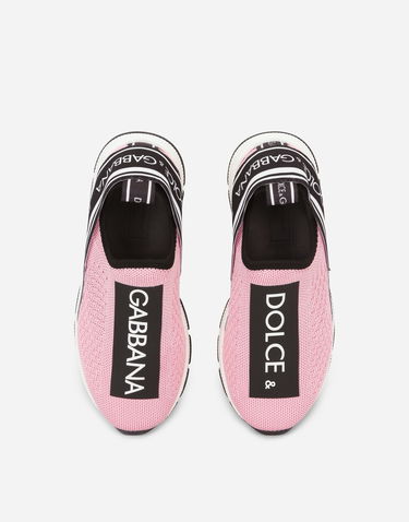 Tenisice i cipele Dolce & Gabbana Sorrento Logo Tape Ružičasta | D10723AH6778B405, 3