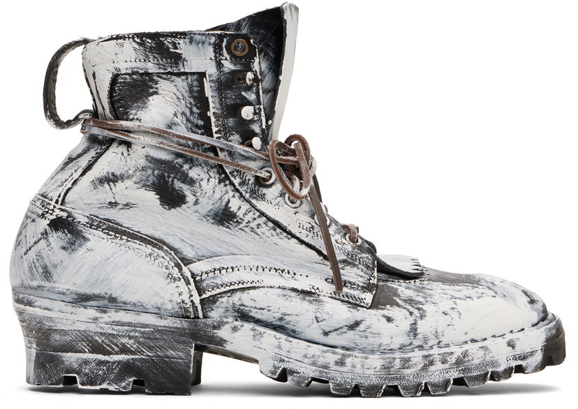 Tenisice i cipele Maison Margiela Maison Margiela Sierra Bianchetto Boots Crna | S57WU0285 P8192