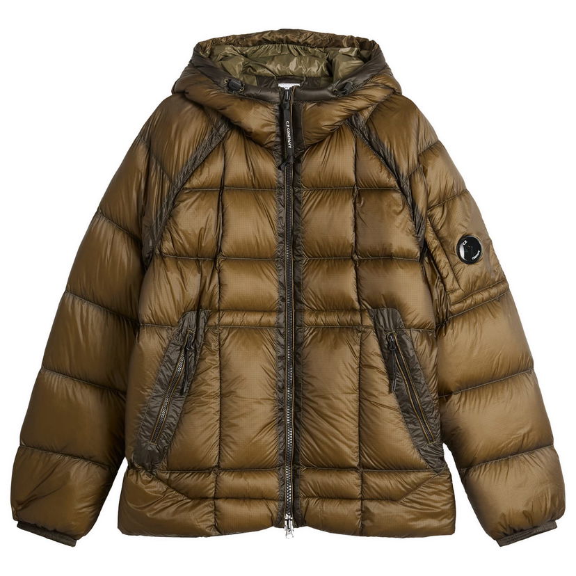 Pernata jakna C.P. Company DD-Shell Hooded Puffer Jacket Zelena | RFCMOW702A-110416A-683