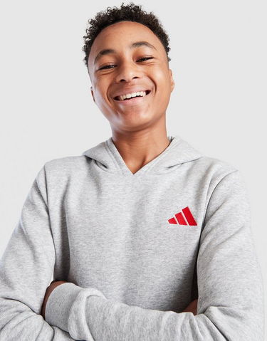 Dukserice adidas Originals Fleece Hoodie Siva | KC8848, 2