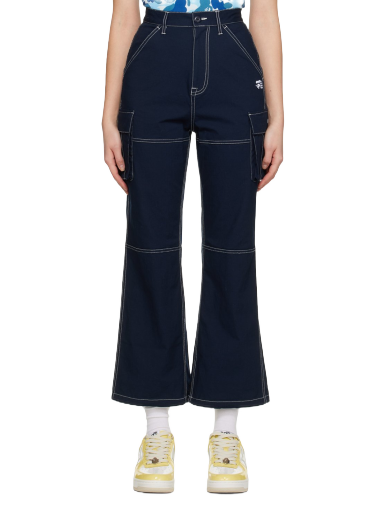 Cargo hlače BAPE Color Stitching Cargo Pants Tamnoplava | 001PTI802003L