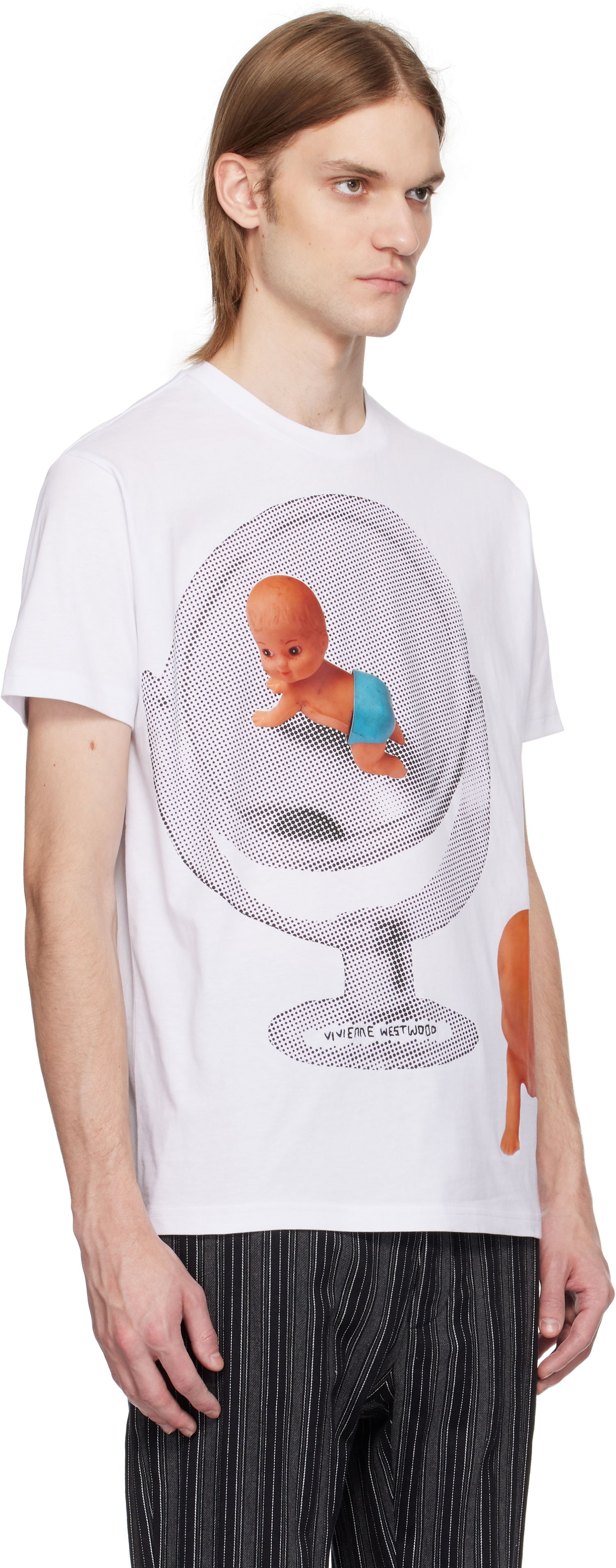 Majica kratkih rukava Vivienne Westwood Vivienne Westwood Baby Classic T-Shirt Bijela | 3G01003E-J001M-, 1