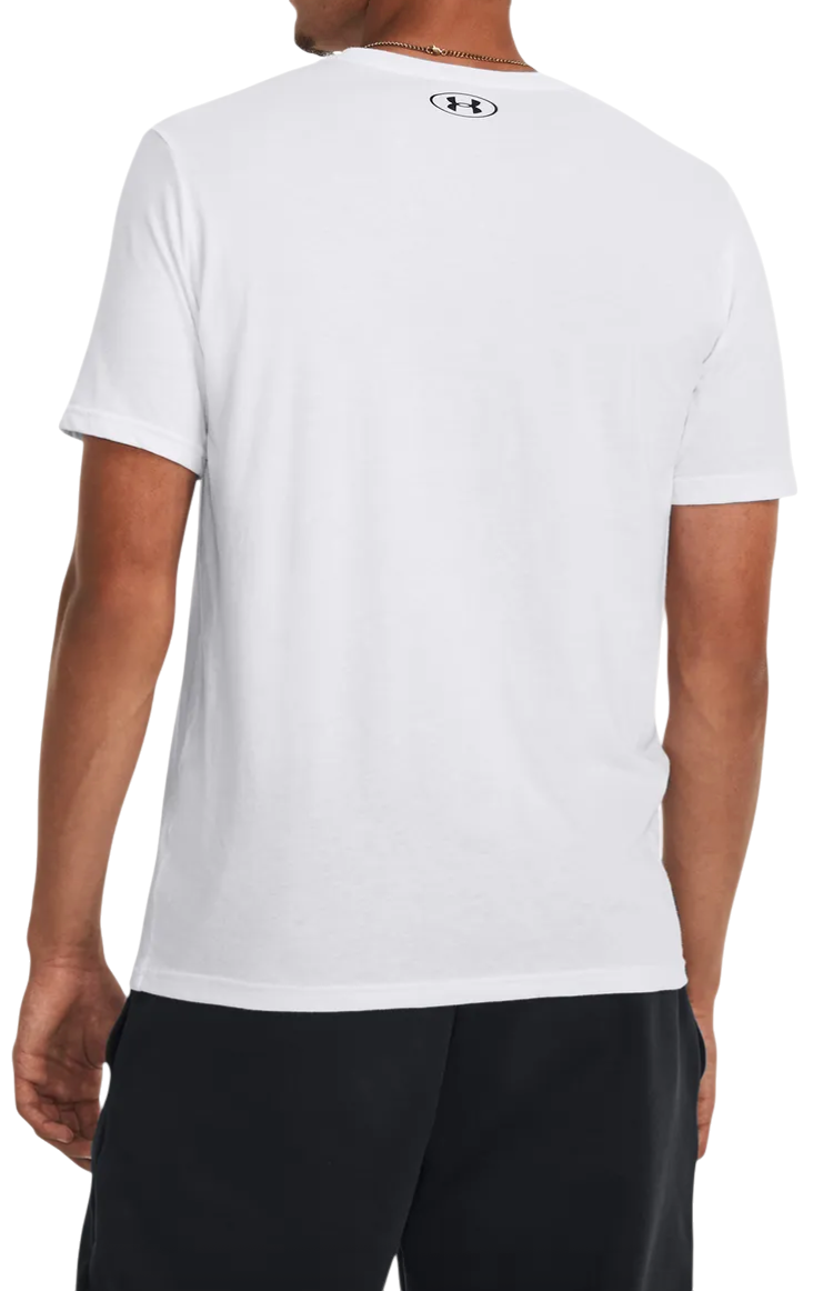 Majica kratkih rukava Under Armour Under Armour Camo Chest Stripe Short Sleeve T-Shirt Bijela | 1376830-100, 1