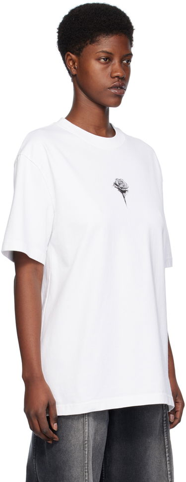 Majica kratkih rukava Han Kjøbenhavn Han Kjobenhavn Rose Graphic T-Shirt Bijela | M-133227, 1