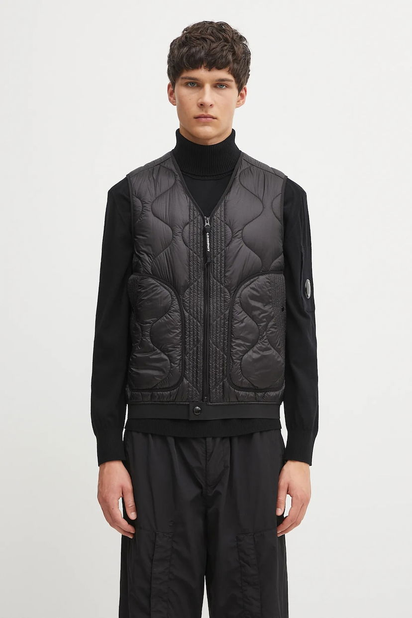 Prsluk C.P. Company C.P. Company Quilted Gilet Crna | 19CMVE049A110158A