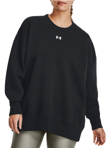 Dukserice Under Armour Rival Fleece Oversized Crna | 1379491-001