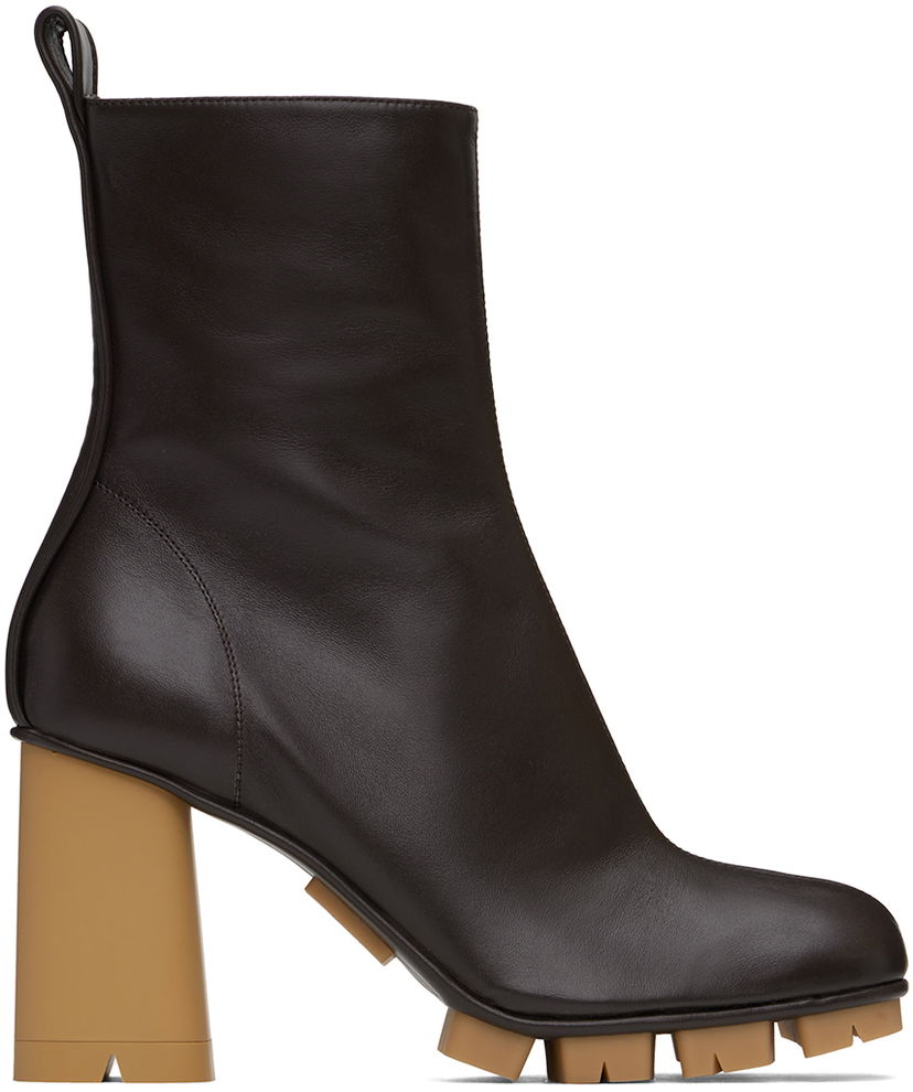 Tenisice i cipele Bottega Veneta Shore Ankle Boots Smeđa | 796507 V4PS0