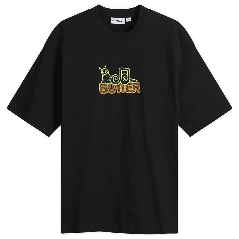 Majica kratkih rukava Butter Goods Snail Graphic Tee Crna | BG253106-BLK