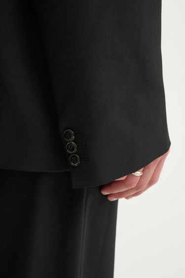Jakna Nanushka Nanushka CEDRIC Wool Blend Blazer Crna | NM24FWJK24499, 4