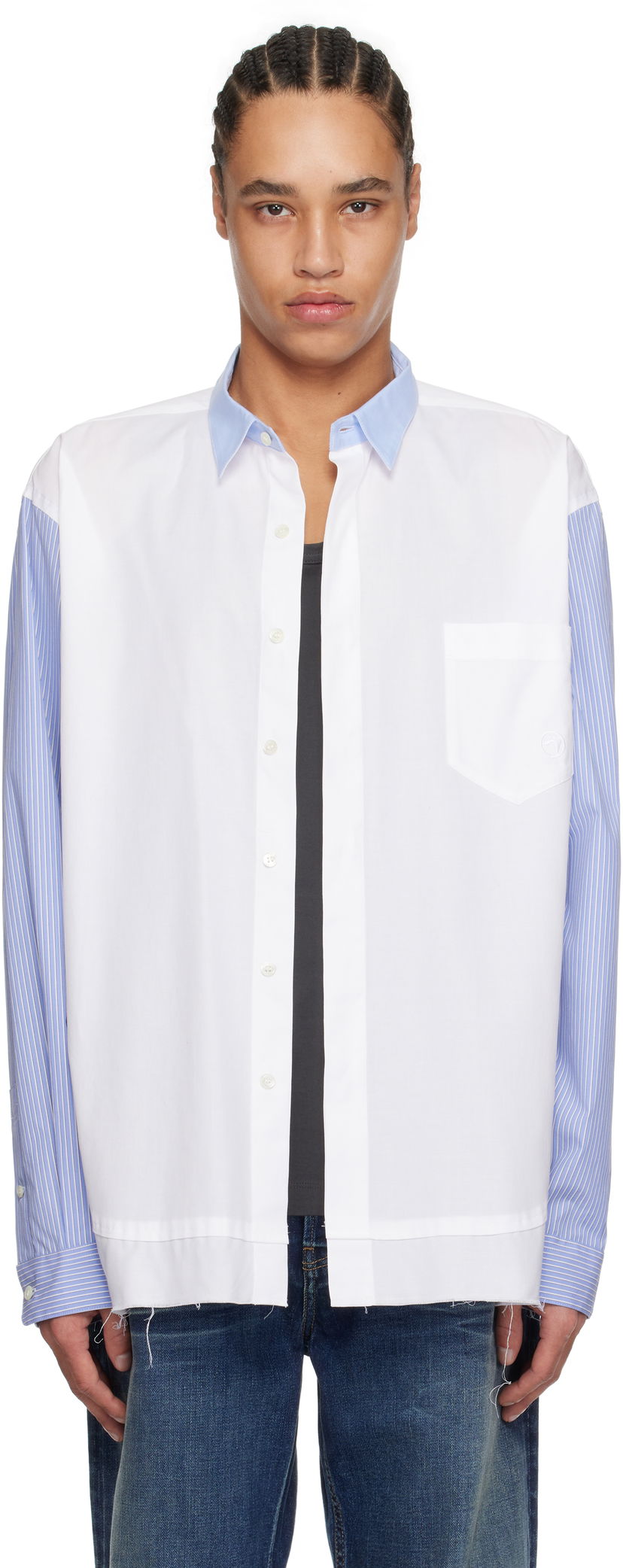 Košulja Ambush AMBUSH Layered Shirt Bijela | 12115296