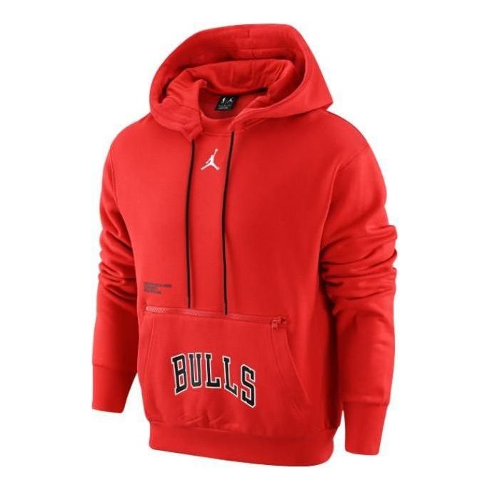 Dukserice Jordan Jordan x NBA Chicago Bulls Courtside Statement Edition Hoodie Crvena | DR7644-657, 0