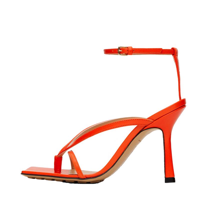 Tenisice i cipele Bottega Veneta Stretch Strap Sandals "Orange" Narančasta | 608835 VBSF0