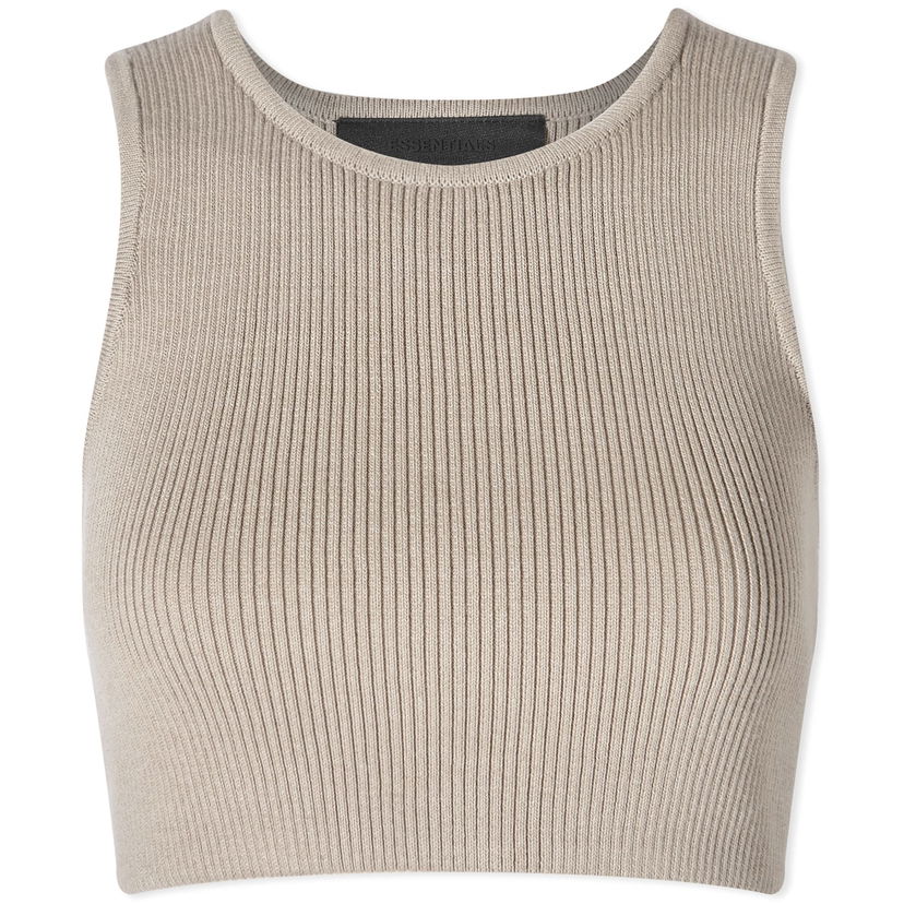 Majica bez rukava Fear of God Sport Ribbed Tank Top Bež | 192BT235344FW