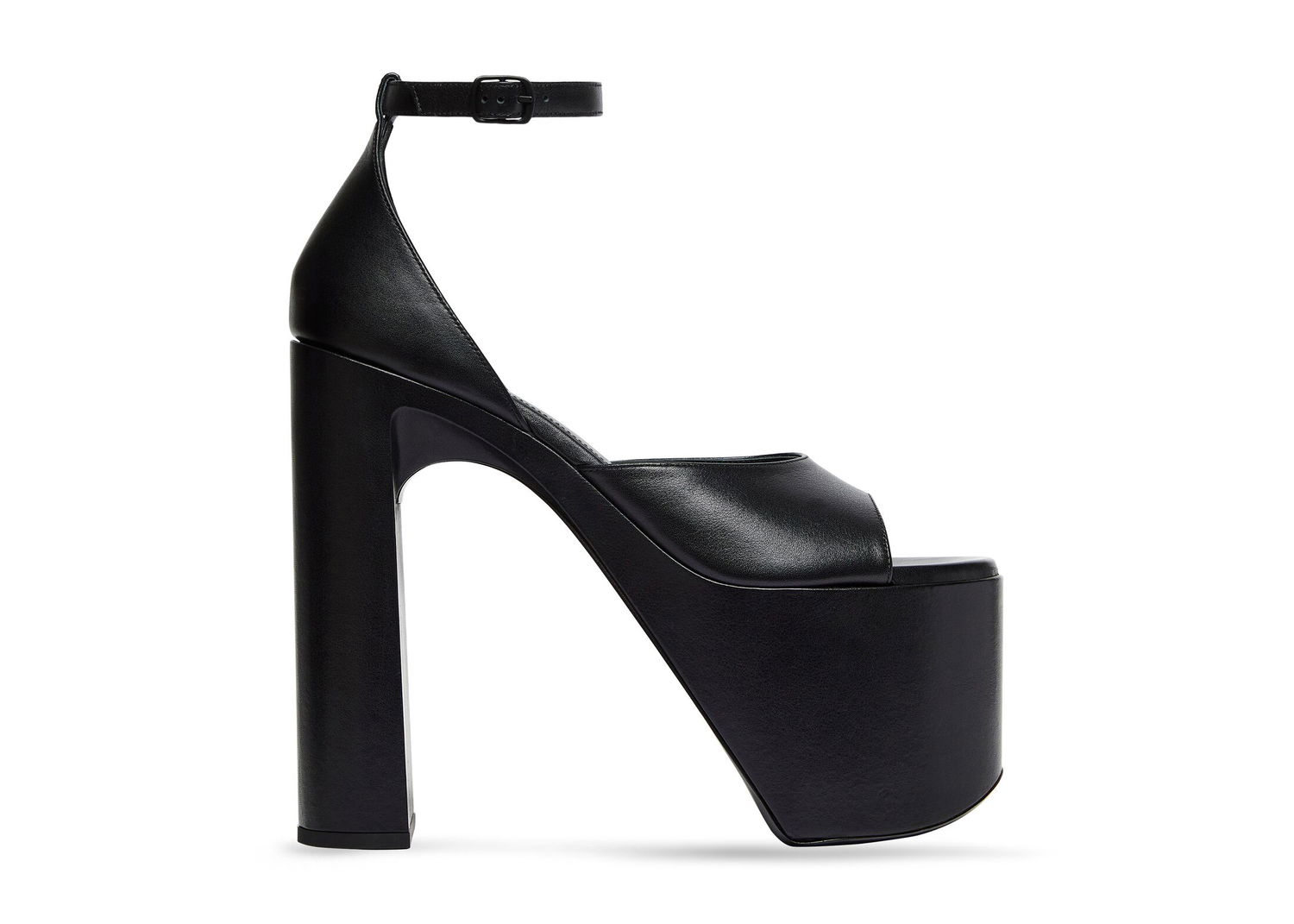 Tenisice i cipele Balenciaga Camden 160mm Sandals "Black Leather" W Crna | 742308WB9G11000, 0