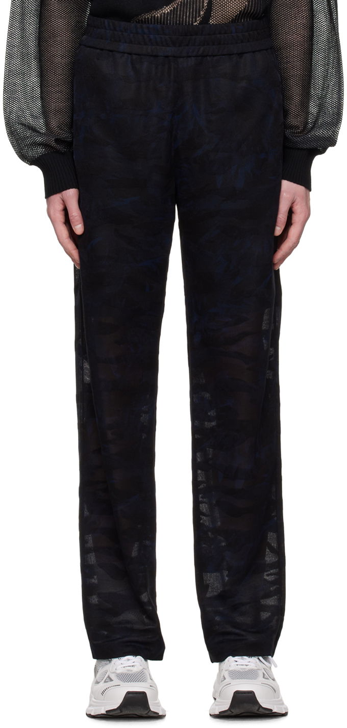 Trenirka Feng Chen Wang Feng Chen Wang Camouflage Trousers Crna | FMS15TR20