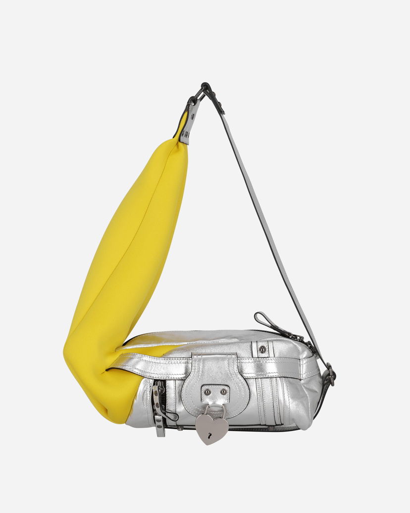 Torba za rame Ottolinger Neoprene and Leather Mini Bag Žuta | 2227210210 SLVYLW